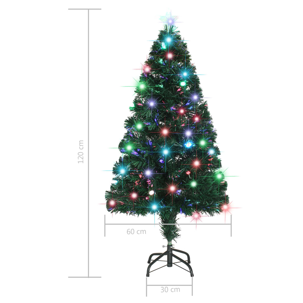 Árvore de Natal pré-iluminada c/ suporte 120 cm fibra ótica - Image 10