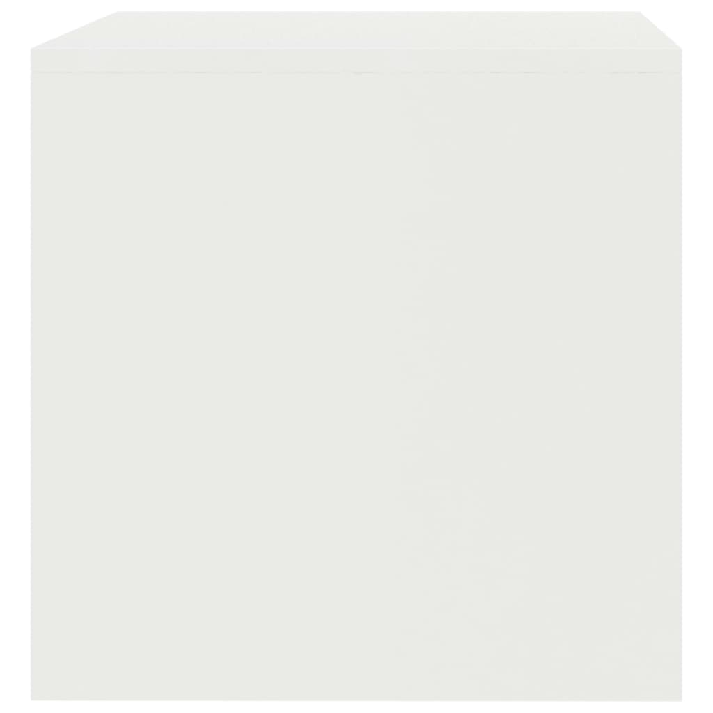 Móvel de TV 80x40x40 cm derivados de madeira branco - Image 4