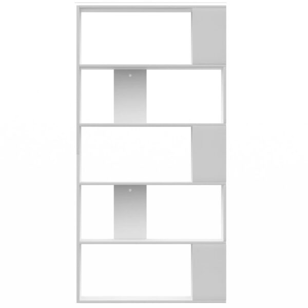 Estante/divisória 80x24x159 cm derivados de madeira branco - Image 4