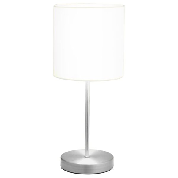 Candeeiros de secretária ativados por toque 2 pcs branco E14 - Image 3