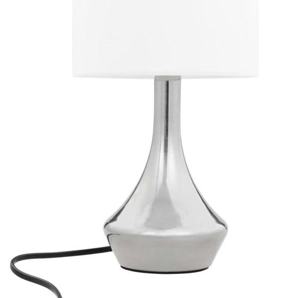 Candeeiros de secretária ativados por toque 2 pcs branco E14 - Image 5
