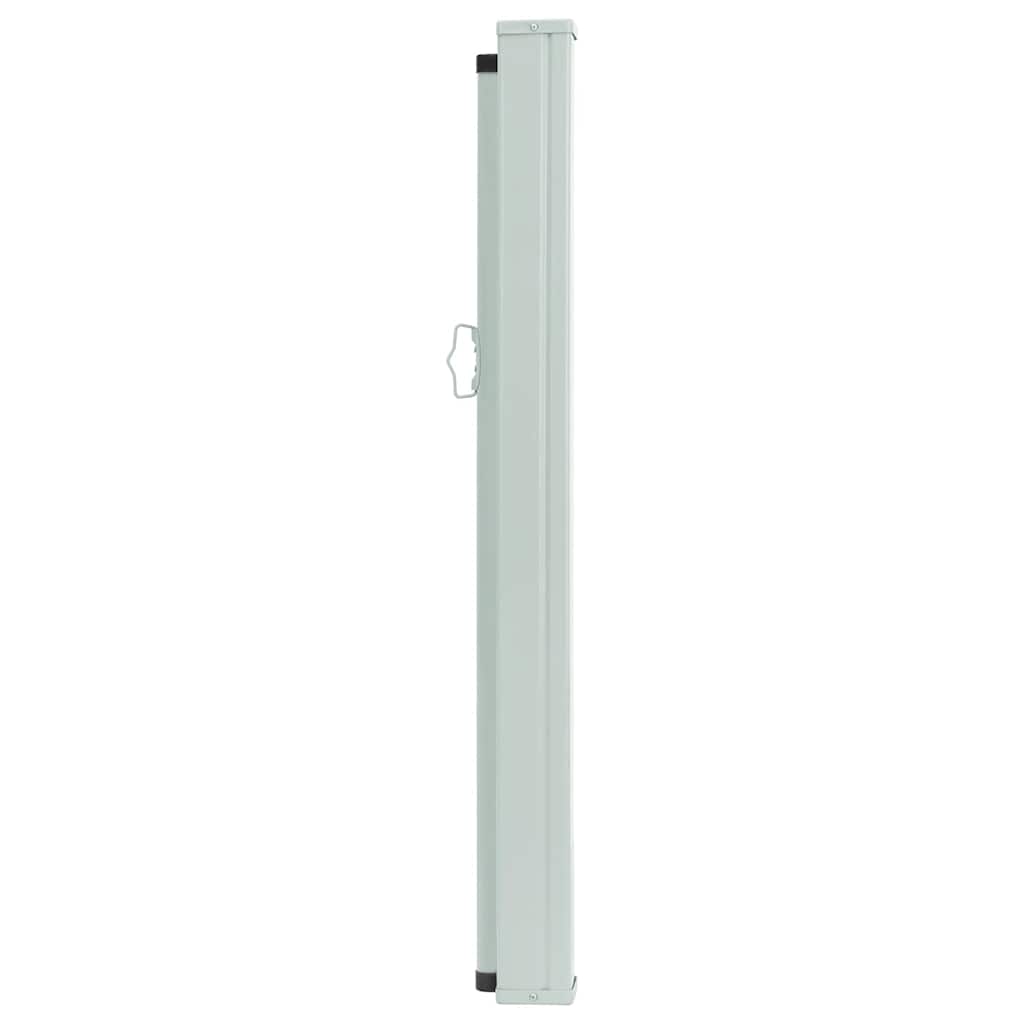 Toldo lateral retrátil para pátio 120x500 cm castanho - Image 2