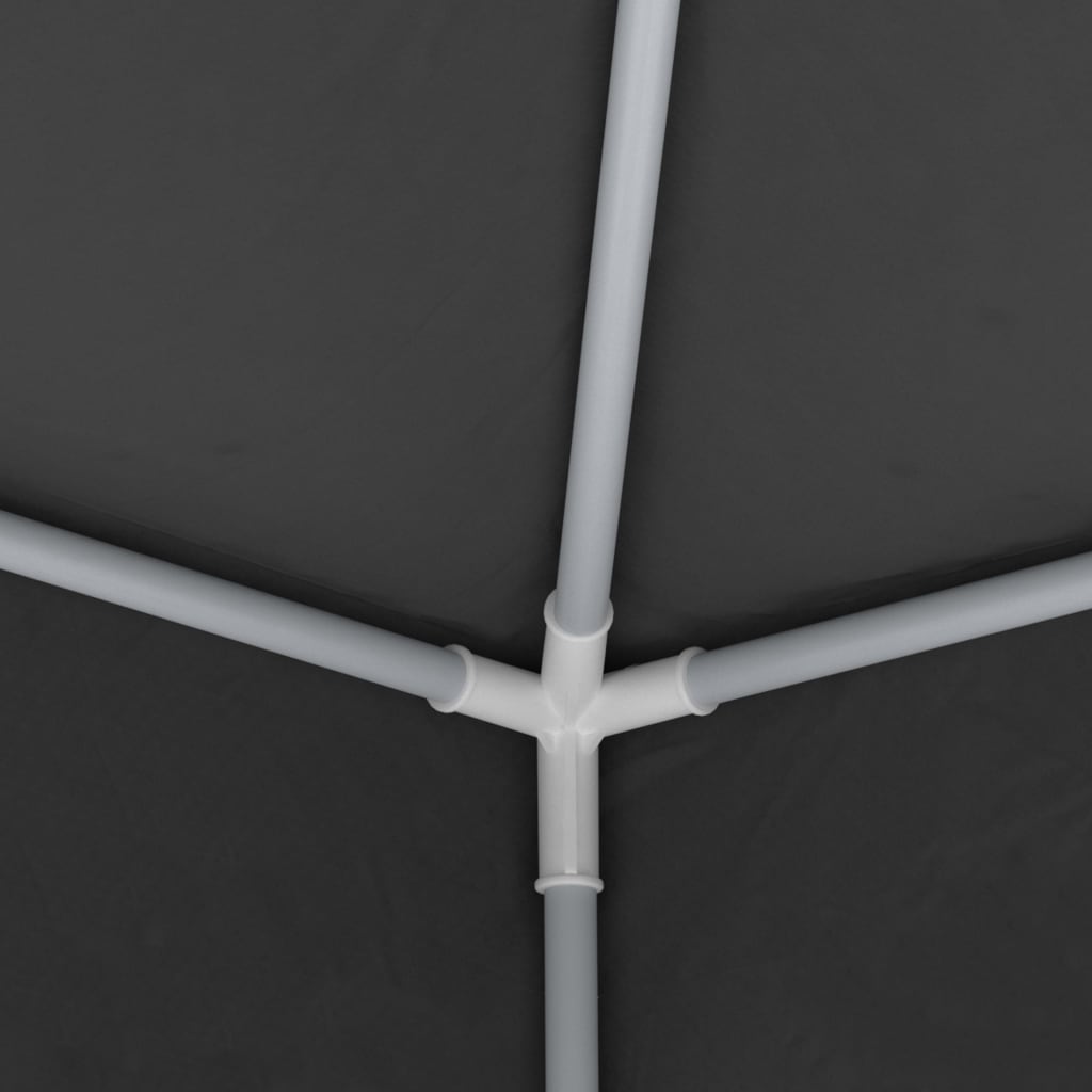 Tenda festas com paredes laterais 2x2m 90g/m² antracite - Image 5
