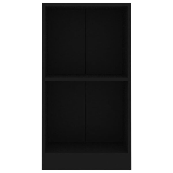 Estante 40x24x75 cm derivados de madeira preto - Image 3