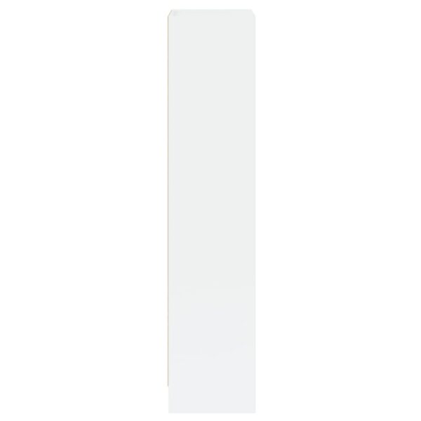 Estante 3 prat. 40x24x109cm madeira processada branco brilhante - Image 4