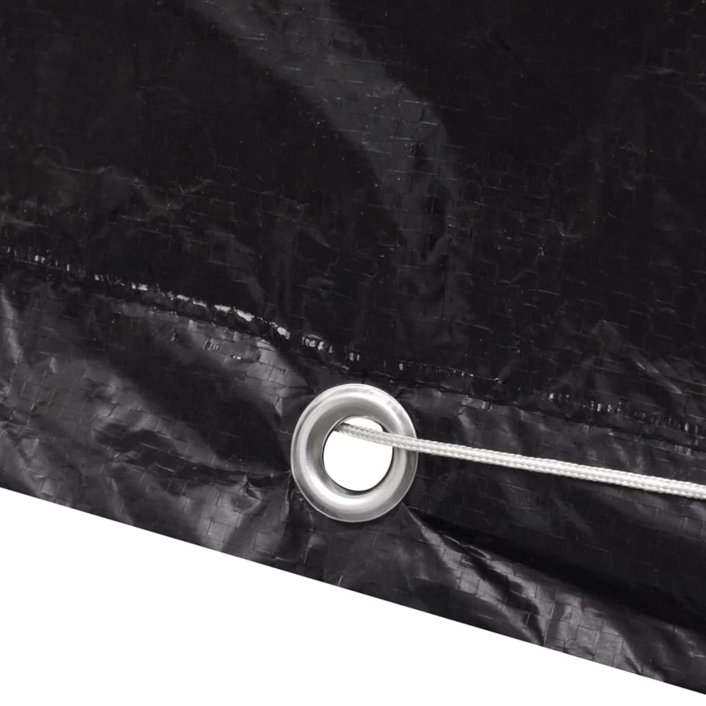 Capas para mobiliário de jardim 2 pcs 8 ilhós 200x160x70 cm - Image 6
