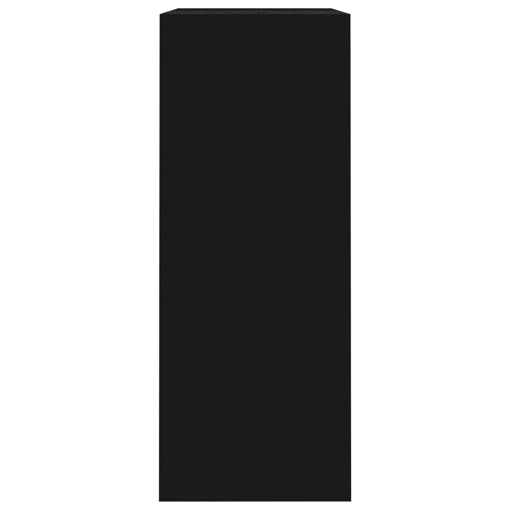 Estante com 2 prateleiras 80x30x76,5cm derivados madeira preto - Image 4