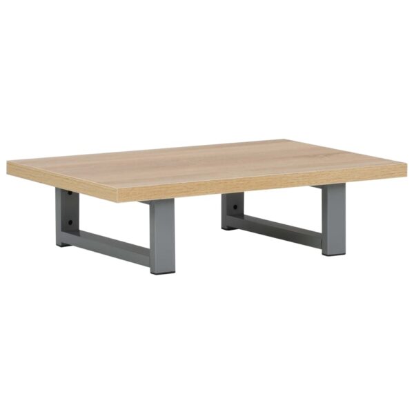 Conjunto de móveis de casa banho 2 peças cerâmica cor carvalho - Image 8