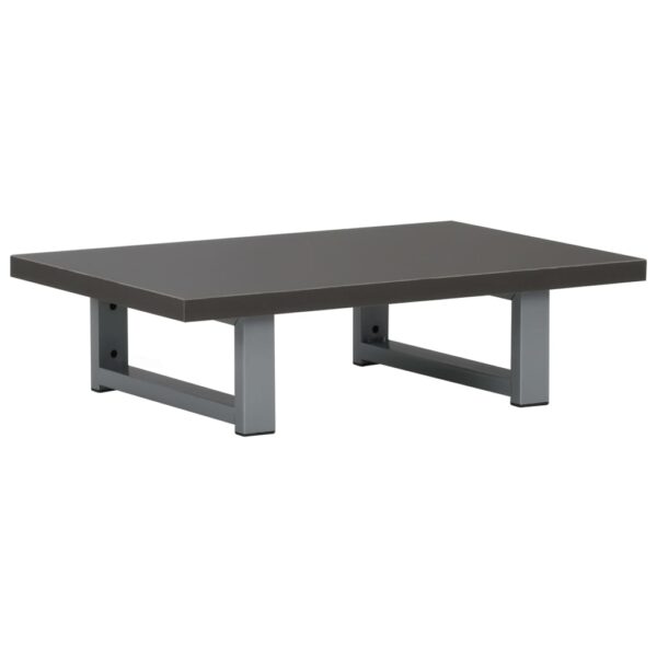 Conjunto de móveis de casa banho 2 peças cerâmica cinzento - Image 6