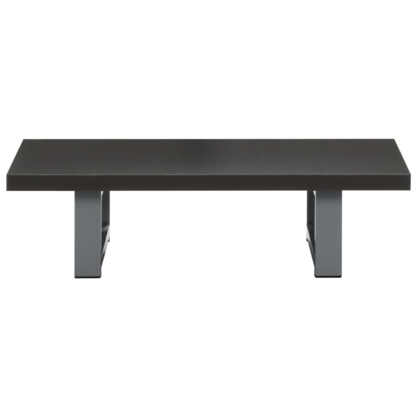 Conjunto de móveis de casa banho 2 peças cerâmica cinzento - Image 7