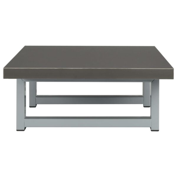 Conjunto de móveis de casa banho 2 peças cerâmica cinzento - Image 8