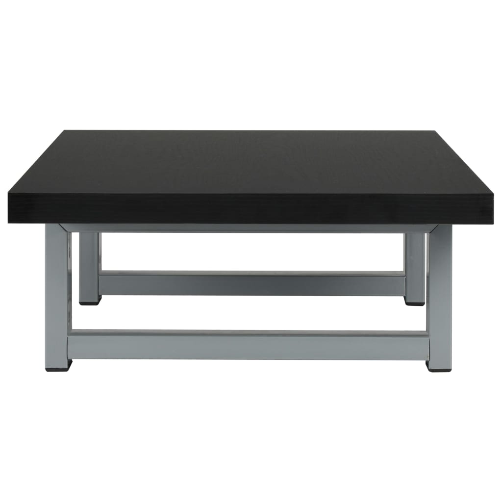 Conjunto de móveis de casa banho 2 peças cerâmica preto - Image 4