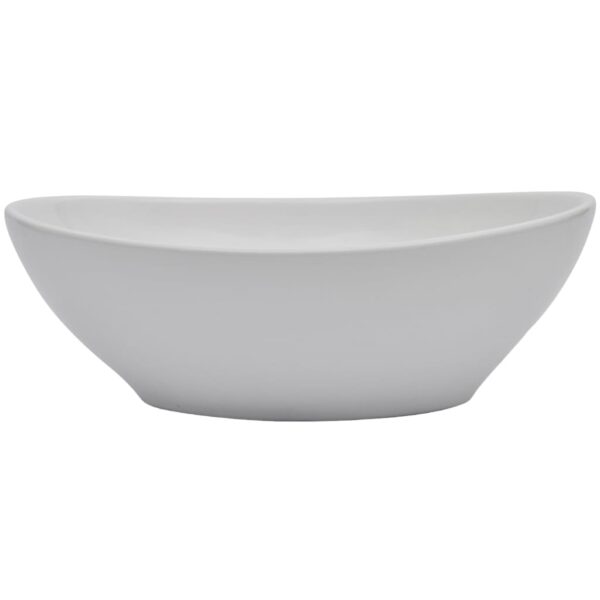 Conjunto de móveis de casa banho 2 peças cerâmica branco - Image 5