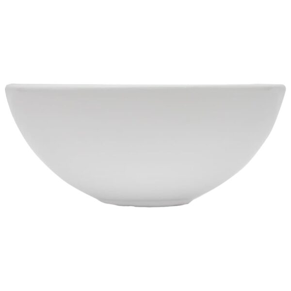 Conjunto de móveis de casa banho 2 peças cerâmica branco - Image 5