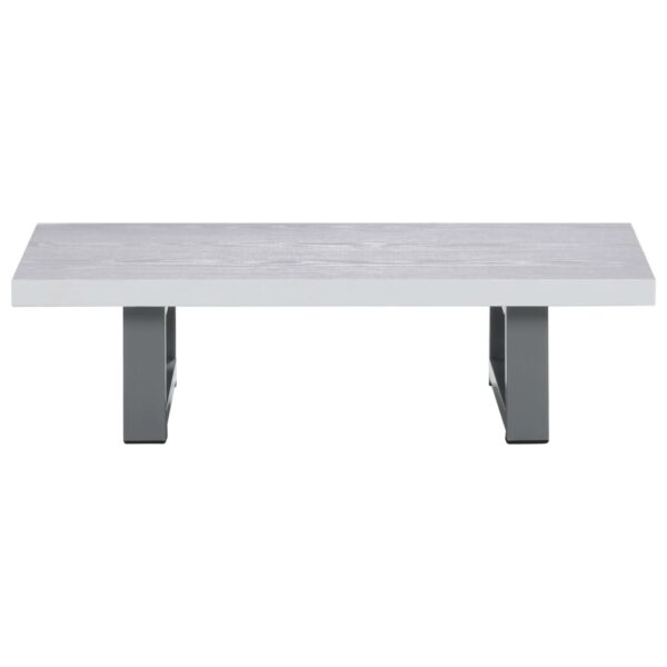 Conjunto de móveis de casa banho 2 peças cerâmica branco - Image 7
