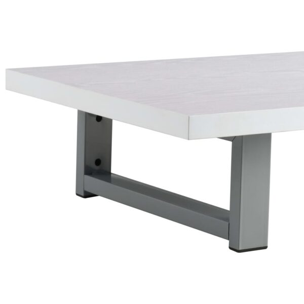 Conjunto de móveis de casa banho 2 peças cerâmica branco - Image 9