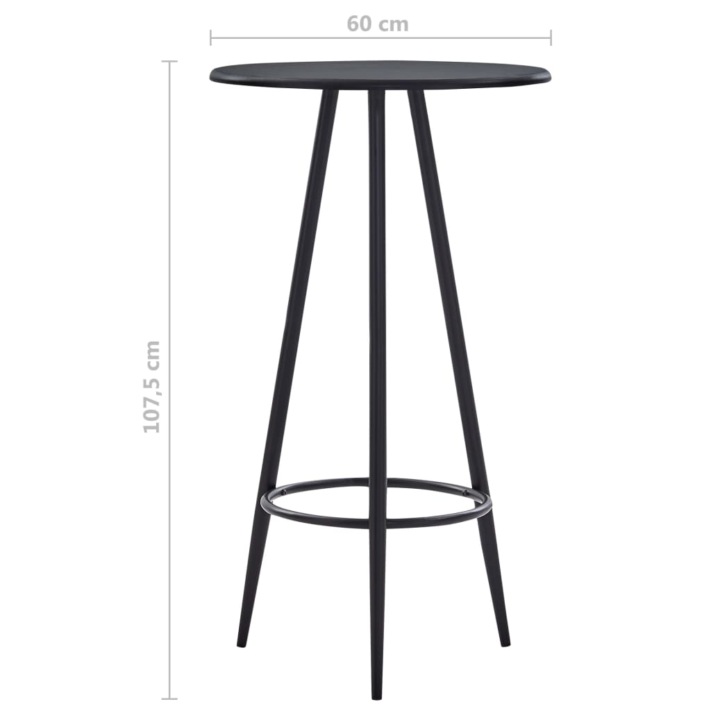 3 pcs conjunto de bar tecido cinzento-escuro - Image 11