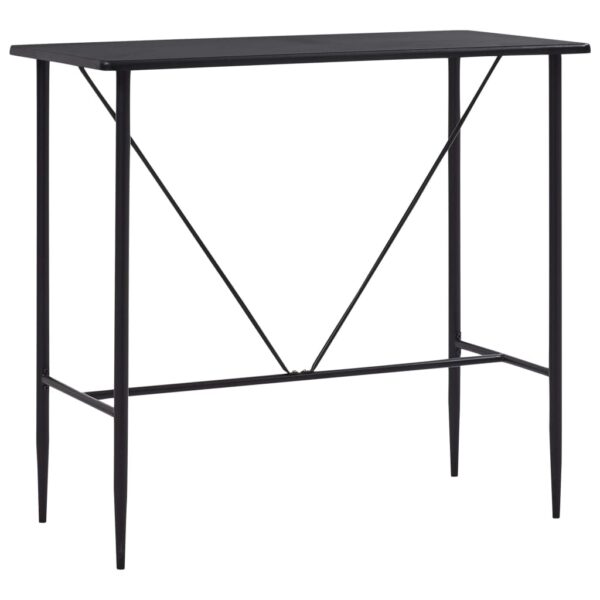 5 pcs conjunto de bar tecido cinzento-escuro - Image 2
