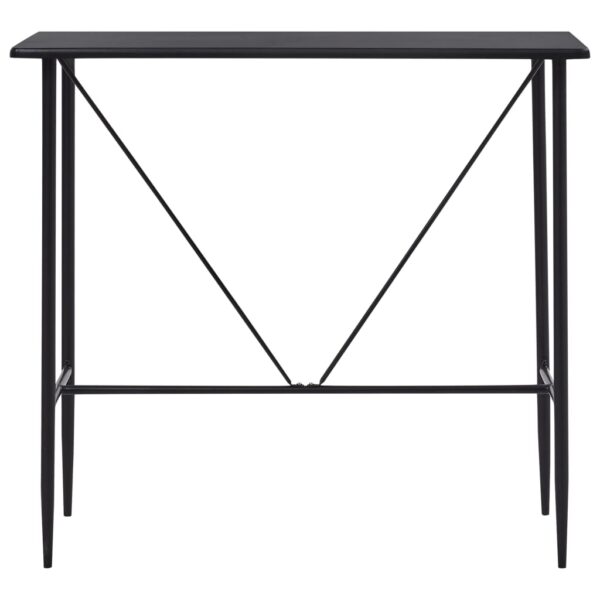 5 pcs conjunto de bar tecido cinzento-escuro - Image 3