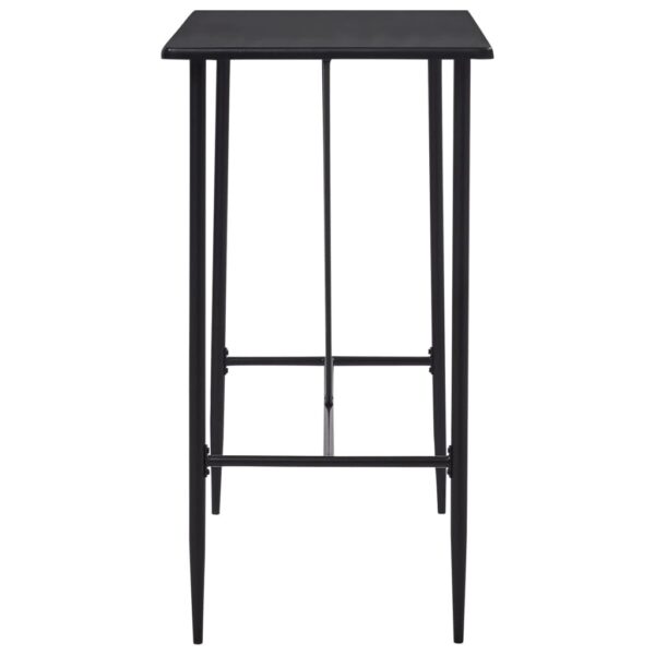 5 pcs conjunto de bar tecido cinzento-escuro - Image 4