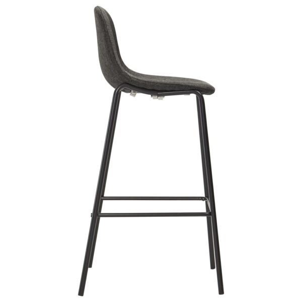 5 pcs conjunto de bar tecido cinzento-escuro - Image 10