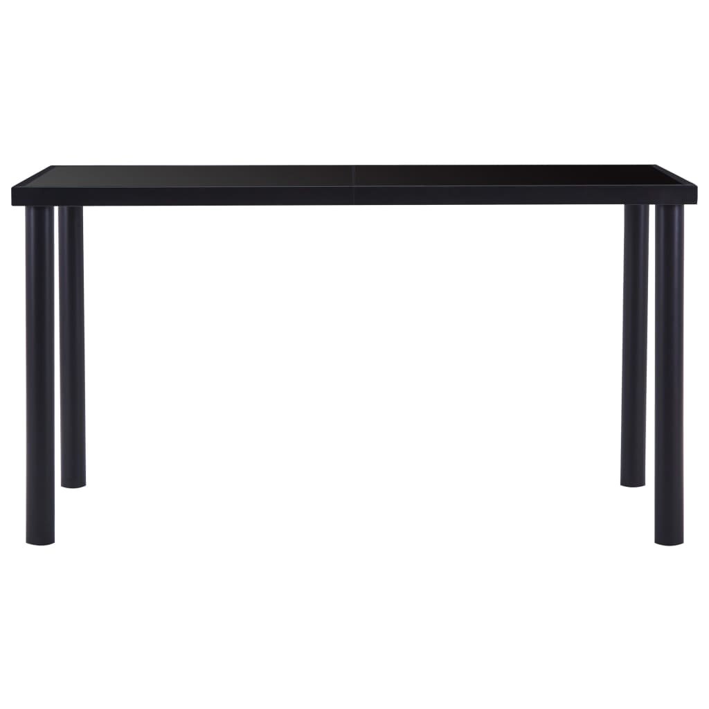 7 pcs conjunto de jantar couro artificial cinzento - Image 3