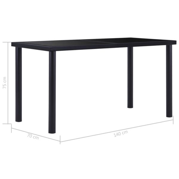 7 pcs conjunto de jantar camurça artificial cinzento - Image 11