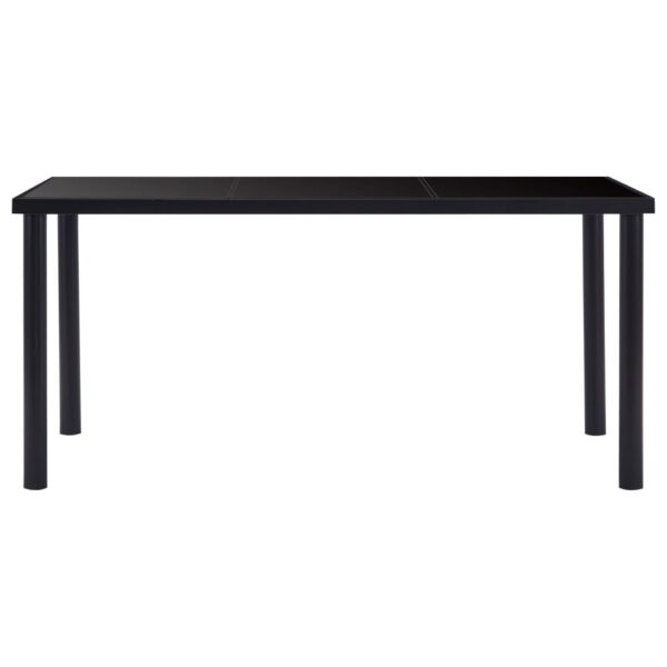 9 pcs conjunto de jantar camurça artificial cinzento - Image 3