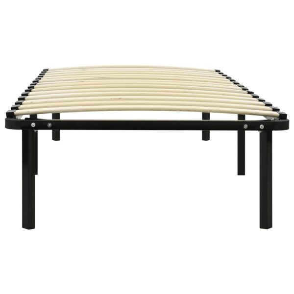 Estrutura de cama 90x200 cm metal preto - Image 3