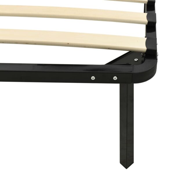 Estrutura de cama 90x200 cm metal preto - Image 6