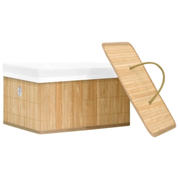Caixas de arrumação 4 pcs bambu - Image 4
