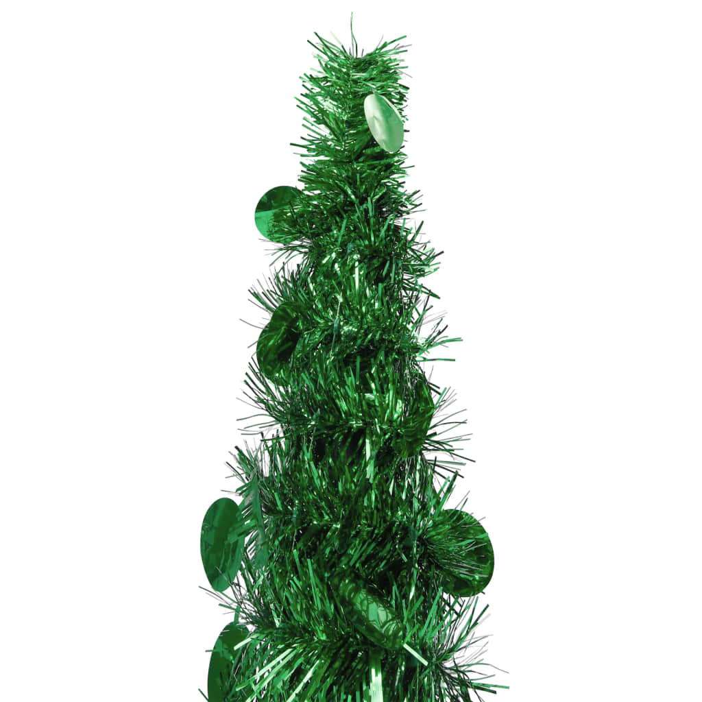 Árvore de Natal pop-up artificial 180 cm PET verde - Image 2