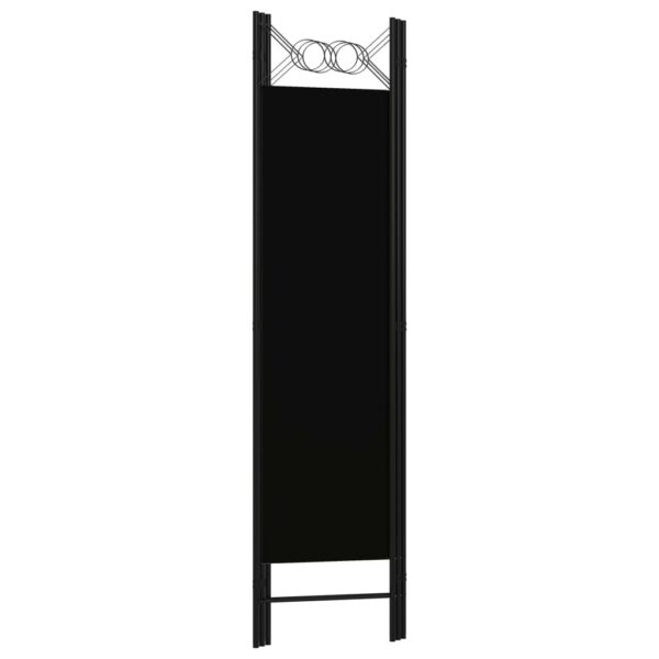 Divisória de quarto com 3 painéis 120x180 cm preto - Image 4
