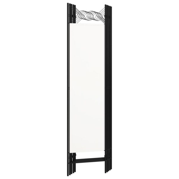 Divisória de quarto com 5 painéis 200x180 cm branco - Image 4
