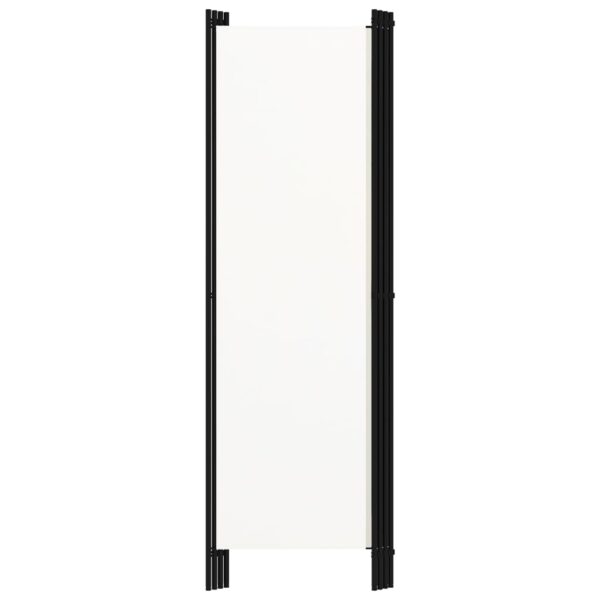 Divisória de quarto com 4 painéis 200x180 cm branco - Image 4