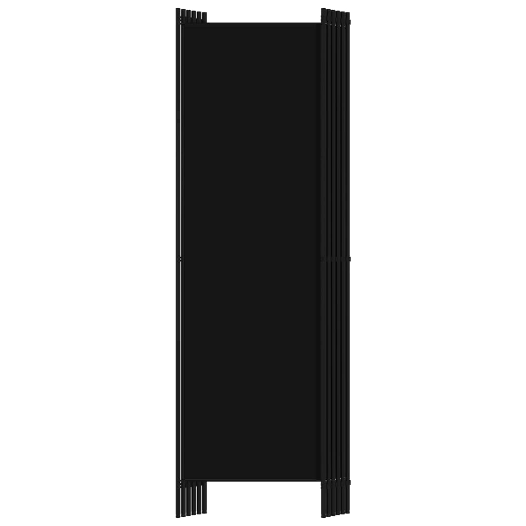 Divisória de quarto com 6 painéis 300x180 cm preto - Image 4