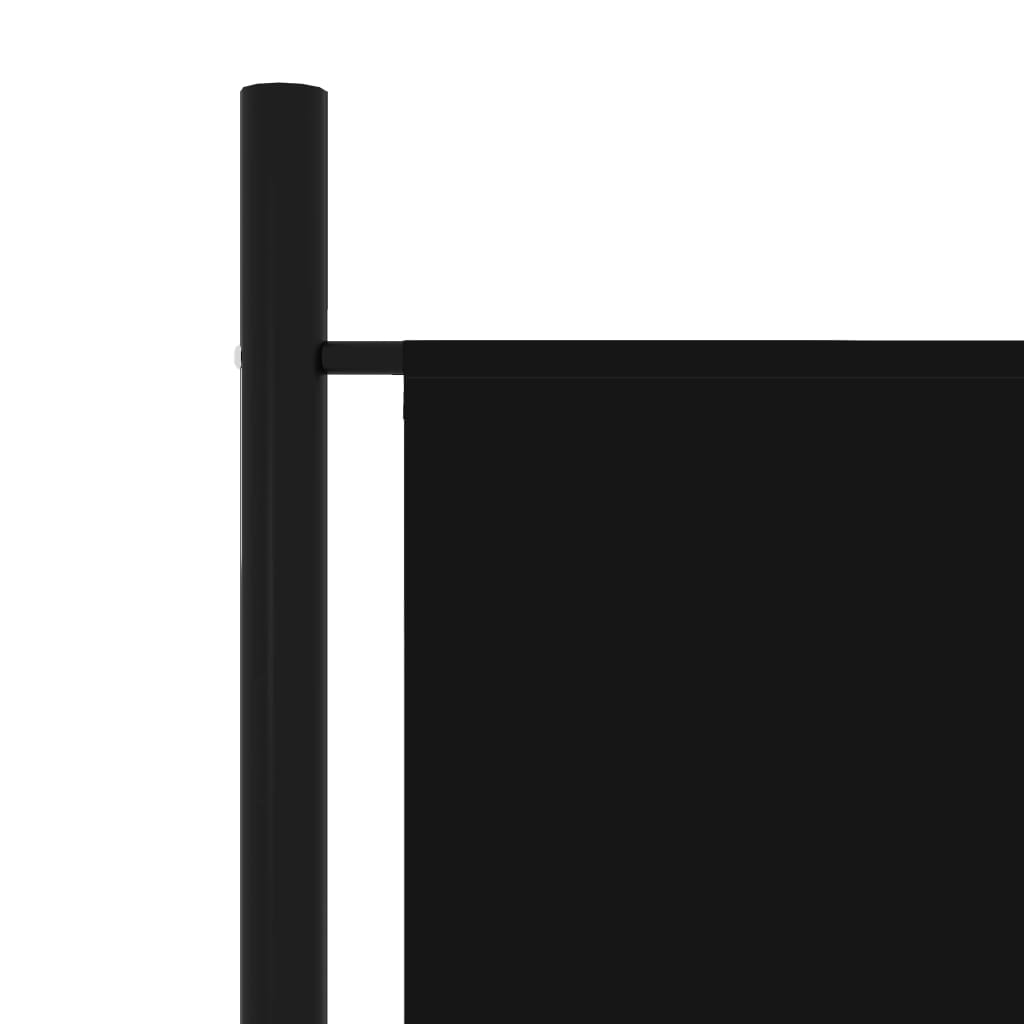 Divisória de quarto com 6 painéis 300x180 cm preto - Image 5
