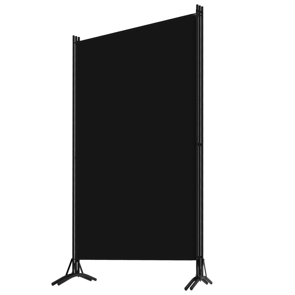 Divisória de quarto com 3 painéis 260x180 cm preto - Image 3