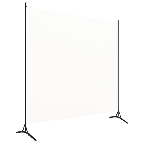 Divisória com 1 painel 175x180 cm tecido branco - Image 2