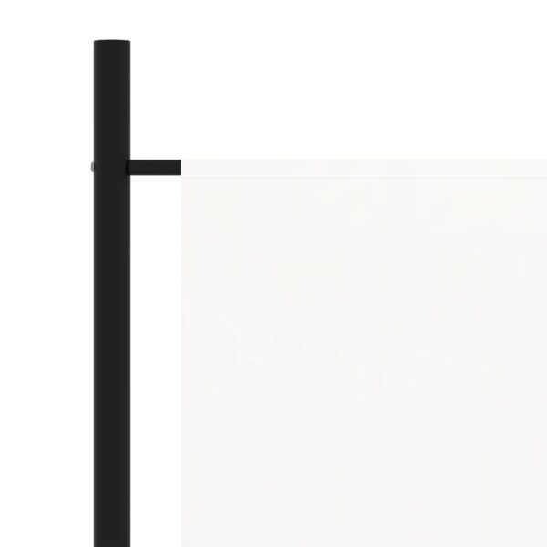 Divisória com 1 painel 175x180 cm tecido branco - Image 3