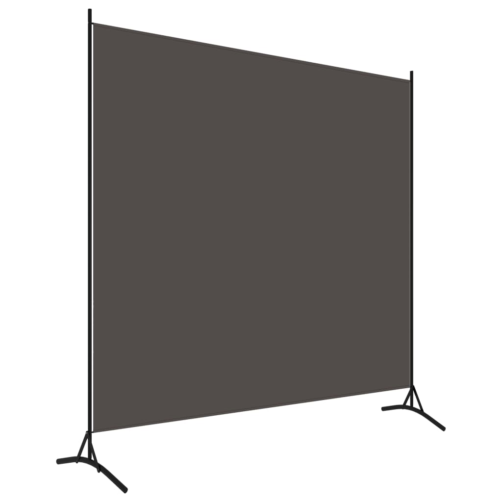Divisória de quarto com 1 painel 175x180 cm antracite - Image 2