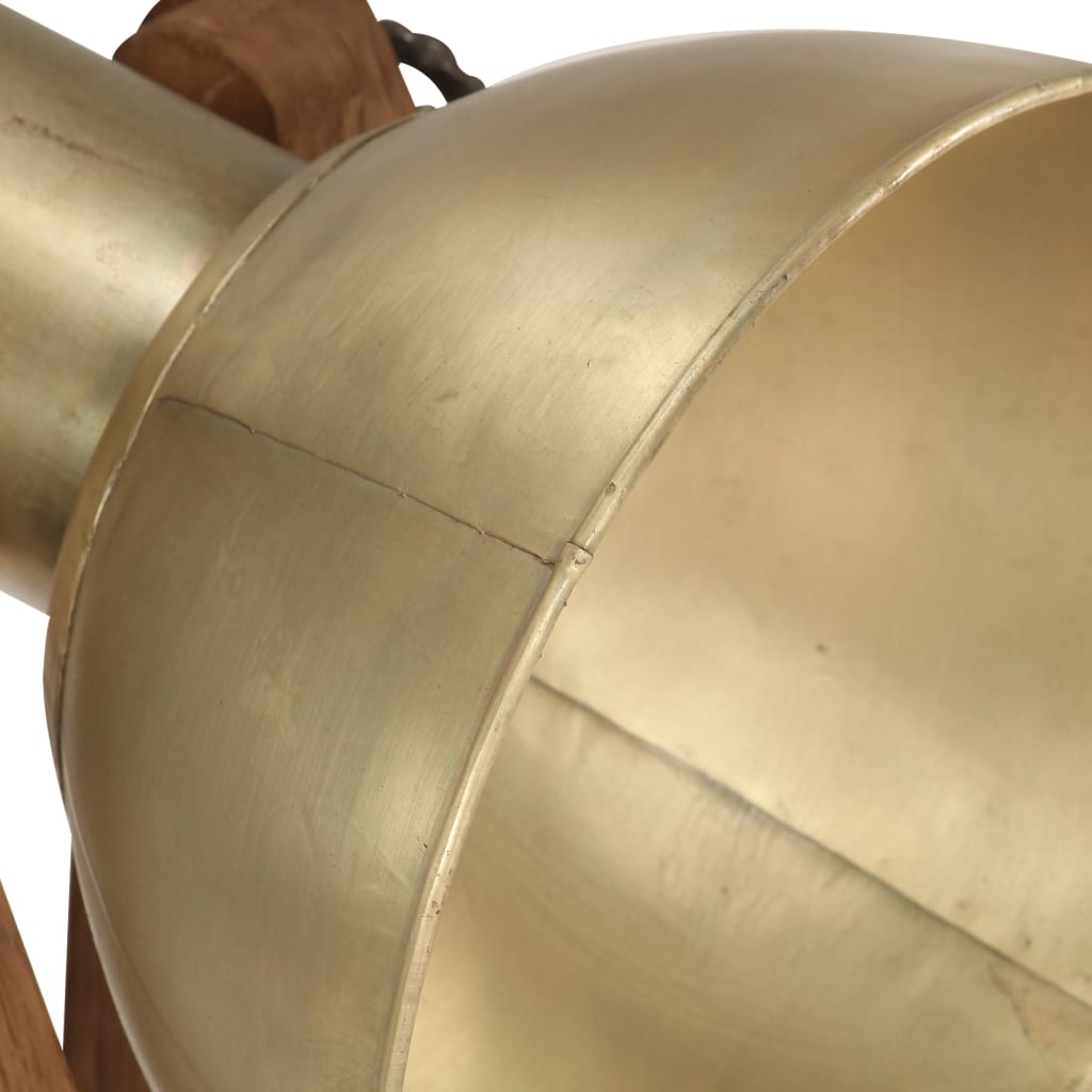 Candeeiros de chão 3 pcs E27 mangueira maciça cor bronze - Image 8