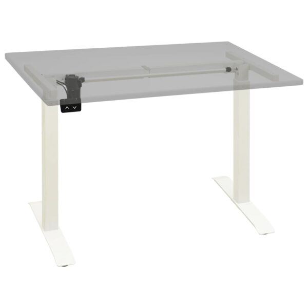 Estrutura mesa motorizada elétrica c/ altura ajustável branco - Image 2