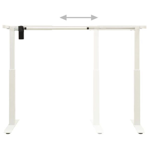 Estrutura mesa motorizada elétrica c/ altura ajustável branco - Image 6