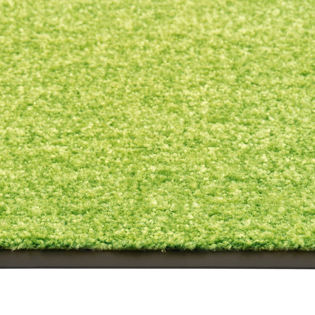 Tapete de porta lavável 60x90 cm verde - Image 4