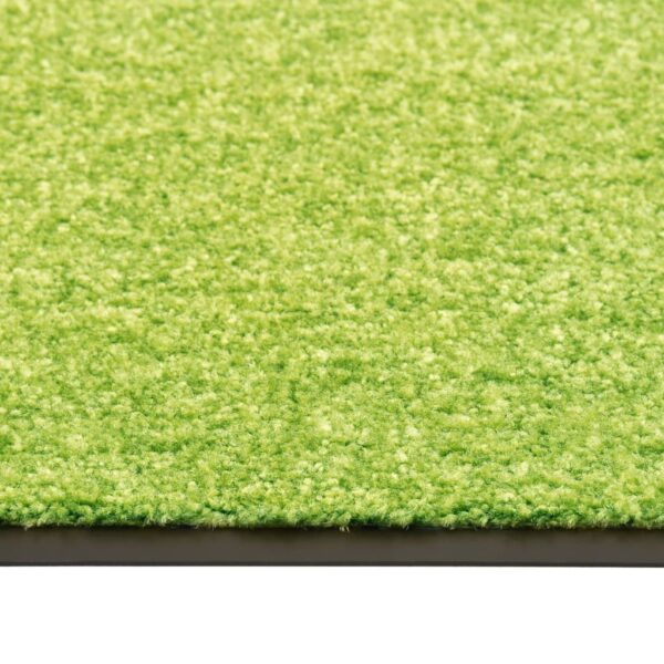 Tapete de porta lavável 120x180 cm verde - Image 3