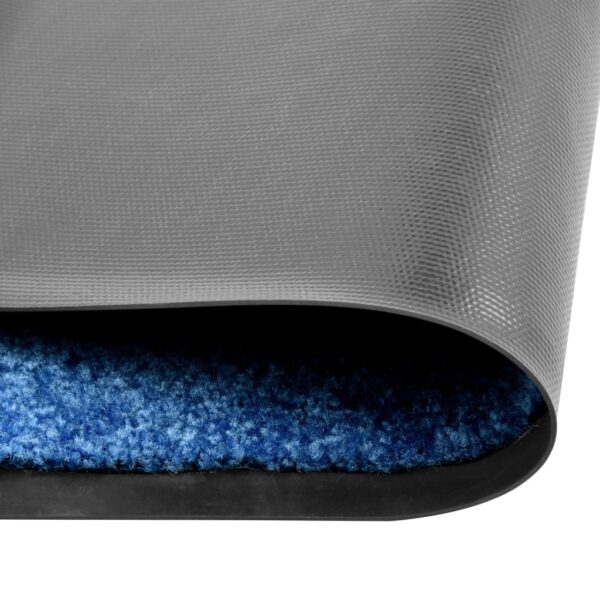 Tapete de porta lavável 60x180 cm azul - Image 2