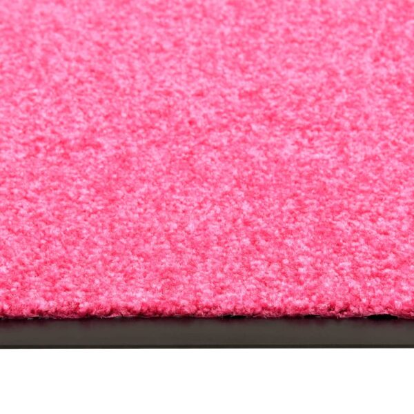 Tapete de porta lavável 40x60 cm rosa - Image 5