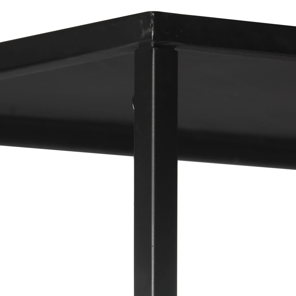 Estante 60x35x180 cm madeira de mangueira áspera e ferro - Image 6