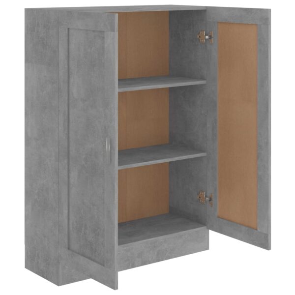 Estante 82,5x30,5x115 cm derivados de madeira cinzento cimento - Image 4